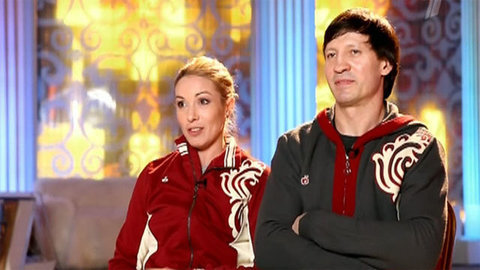 Ирина Лобачева и Андрей Хвалько. Тренировка. Фрагмент выпуска от 31.03.2012