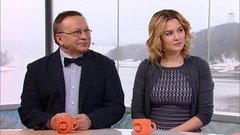 Мария Кожевникова, Игорь Угольников. Доброе утро. Фрагмент выпуска от 09.03.2016