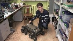 Роботы — сапёры, разведчики, пожарные. Доброе утро. Фрагмент выпуска от 16.03.2016