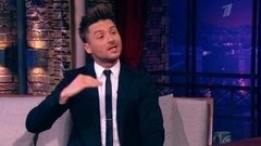 Певец и актер Сергей Лазарев. Вечерний Ургант. Фрагмент выпуска от 29.03.2013