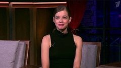 Актриса Катерина Шпица. Вечерний Ургант. Фрагмент выпуска от 11.09.2014