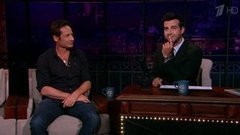 Дэвид Духовны и Валентин Юдашкин. Вечерний Ургант. 331 выпуск от 11.06.2014