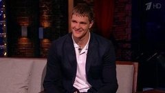 Баскетболист Тимофей Мозгов. Вечерний Ургант. Фрагмент выпуска от 12.05.2014