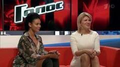 Алла Омелюта перед поединком с Евгенией Дравиной: «Если у Евгении и есть огрехи, они компенсируются ее уверенностью в себе». Голос-5. Фрагмент выпуска от 04.11. 2016