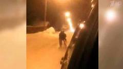 ГИБДД Ставрополя ищет экстремала, устроившего лыжные гонки прямо на дороге. Хиты интернета