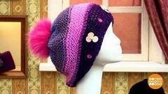 Модная вязаная шапка. Доброе утро. Фрагмент выпуска от 13.02.2017