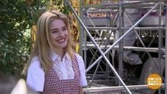 Наталья Водянова. Именинница. Благотворительница. Просто красавица! Доброе утро. Фрагмент выпуска от 28.02.2017