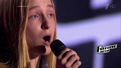 Юлия Мартынова. «Соловей». Голос.Дети-4. Слепое прослушивание. Фрагмент выпуска от 11.03.2017