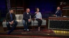 Николай Фоменко, Алексей Пивоваров, Ирина Муромцева и Сергей Шнуров. Вечерний Ургант. 487 выпуск от 05.06.2015