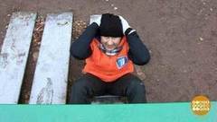 Дмитрий Талабуев разминается на улице. Доброе утро. Фрагмент выпуска от 28.11.2017