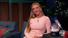 Фигуристка Татьяна Навка. Вечерний Ургант. Фрагмент выпуска от 19.12.2017