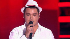 Юрий Меликов. «Grenade». Голос-4. Слепое прослушивание. Фрагмент выпуска от 02.10.2015