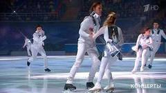 Коллектив «Ледовая симфония». Ледовое шоу российских олимпийцев. Фрагмент выпуска от 04.03.2018