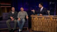 Николай Фоменко и Леонид Ярмольник. Вечерний Ургант. 520 выпуск от 05.10.2015