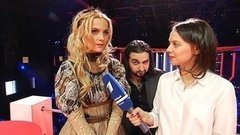 Маша Гойя и Эльмира Калимуллина. Интервью после Четвертьфинала. Голос-1