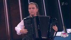 Виртуоз аккордеона Алина Хлебнова. Лучше всех! Фрагмент выпуска от 18.11.2018