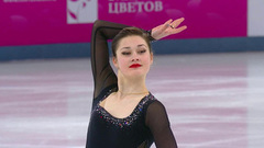 Анастасия Гулякова. Короткая программа. Женщины. Чемпионат России по фигурному катанию 2019