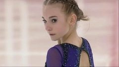 Дарья Усачева. Девушки. Произвольная программа. Финал Кубка России по фигурному катанию 2018/2019