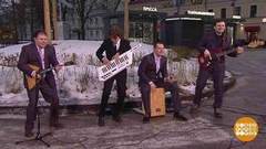 Юрий Шутов и ансамбль «Русское банджо». Доброе утро. Фрагмент выпуска от 28.02.2019