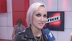 Ксана Сергиенко. Интервью после Слепого прослушивания. Голос-3