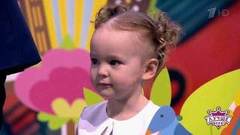 Музыкальная кроха Варвара Колчанова. Лучше всех! Фрагмент выпуска от 24.03.2019