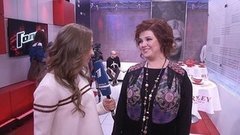Ольга Олейникова. Интервью после Слепого прослушивания. Голос-3
