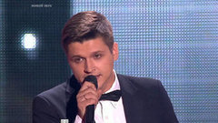 Григорий Лавыш. «О любви». Голос-3. Слепое прослушивание. Фрагмент выпуска от 05.09.2014