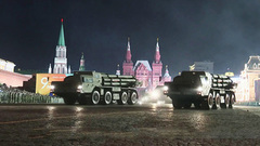В столице прошла первая ночная репетиция парада в честь Дня Победы