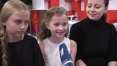 «Такая атмосфера была, так классно!» Алиса Кожикина. Интервью после Слепого прослушивания. Голос.Дети-1