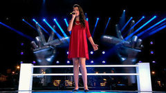 Алина Аракелова. «Moon River». Песня на вылет. Голос.Дети-2. Фрагмент выпуска от 03.04.2015