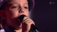 Арсений Собольков. «O Sole Mio». Голос.Дети-3. Слепое прослушивание. Фрагмент выпуска от 20.02.2016