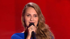 Карина Цветкова. «Autumn Leaves». Голос-4. Слепое прослушивание. Фрагмент выпуска от 11.09.2015