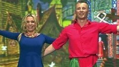 Ирина Салтыкова и Никита Онищенко — «Летучий корабль». Прыжки на батуте. Без страховки. Фрагмент выпуска от 06.03.2016