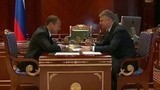 Дмитрий Медведев встретился с президентом РЖД Олегом Белозеровым