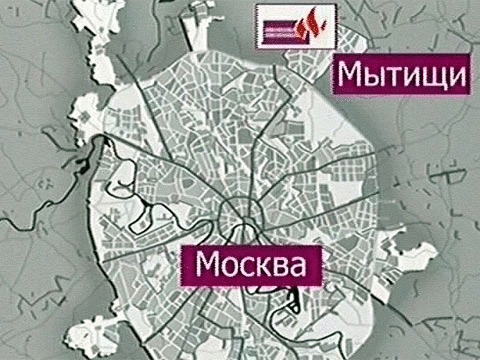 Москва мытищи карта