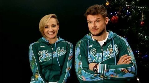 Оксана Домнина и Владимир Яглыч. Тренировка. Фрагмент выпуска от 29.12.2013