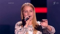 Мария Боровкова. «Верба». Голос.Дети-3. Слепое прослушивание. Фрагмент выпуска от 11.03.2016