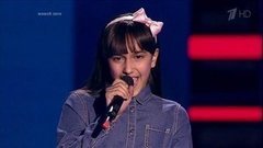 Ивена Работова. «Who's Lovin' You». Голос.Дети-3. Слепое прослушивание. Фрагмент выпуска от 18.03.2016