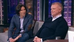 Ветераны российского футбола Алексей Смертин и Сергей Кирьяков. Вечерний Ургант. Фрагмент выпуска от 05.02.2013