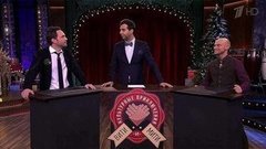 Культурные приключения Вити и Мити. Вечерний Ургант. Фрагмент выпуска от 23.12.2014
