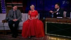 Анна Щербинина и Сергей Пускепалис. Вечерний Ургант. 353 выпуск от 29.09.2014