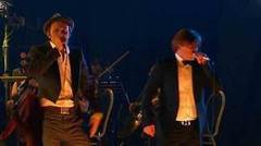 «Би-2» и Рейнарс Кауперс — «Скользкие улицы». Концерт группы «Би-2». Фрагмент выпуска от 15.09.2013