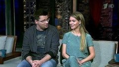 Гарик Харламов и Кристина Асмус. Вечерний Ургант. Фрагмент выпуска от 24.02.2014