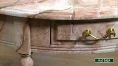 Мраморирование деревянного столика. Фазенда. Фрагмент выпуска от 05.02.2017