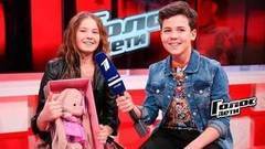 «Мне очень нравятся песни Меладзе, поэтому я и выбрала его команду». Стефания Соколова. Интервью после Слепого прослушивания. Голос.Дети-4