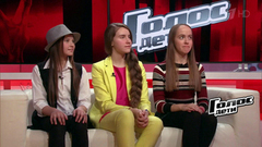 Стефания Соколова перед поединком с Мадиной Мухамедшиной и Снежаной Ширяевой: «Надо выложиться на все 100%». Голос.Дети-4. Фрагмент выпуска от 07.04. 2017