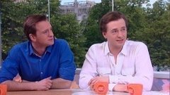 Сергей Безруков и Александр Соколовский. Доброе утро. Фрагмент выпуска от 28.05.2015