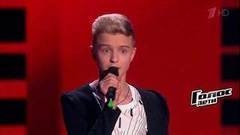 Данила Кривов. «Everybody's Handsome Child». Голос.Дети-4. Слепое прослушивание. Фрагмент выпуска от 22.02.2017