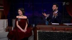 Наталия Медведева. Вечерний Ургант. 456 выпуск от 08.04.2015