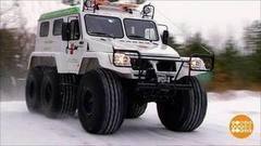 С ветерком, на снегоболотоходе! Доброе утро. Фрагмент выпуска от 11.12.2017